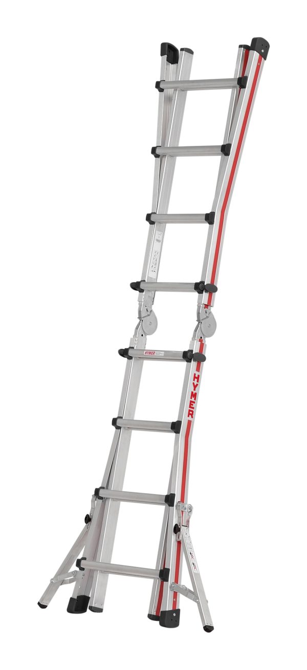 Hymer 4142 Telescoopladder – 4x4, 4x5, 4x6 sporten - Afbeelding 2